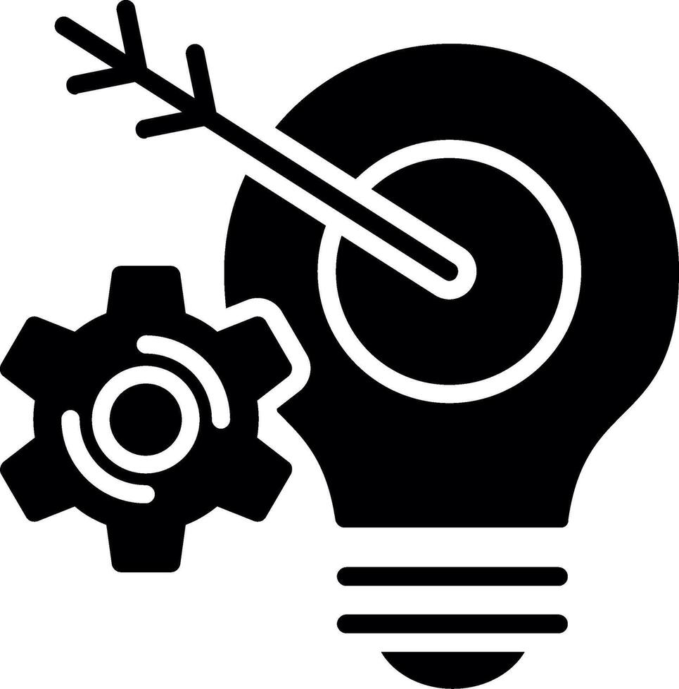 Smart Glyph Icon Design vector