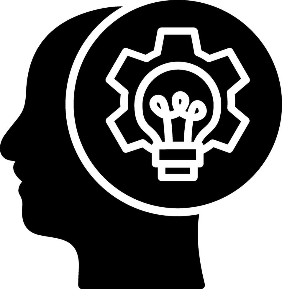 Development Glyph Icon Design vector