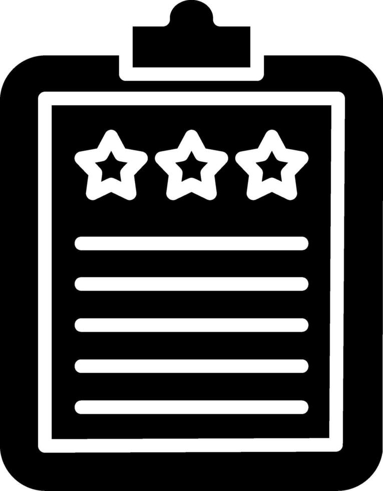 Check List Glyph Icon Design vector