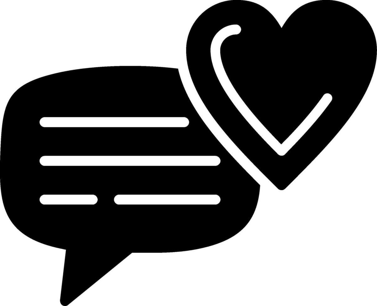 Favourite Glyph Icon Design vector