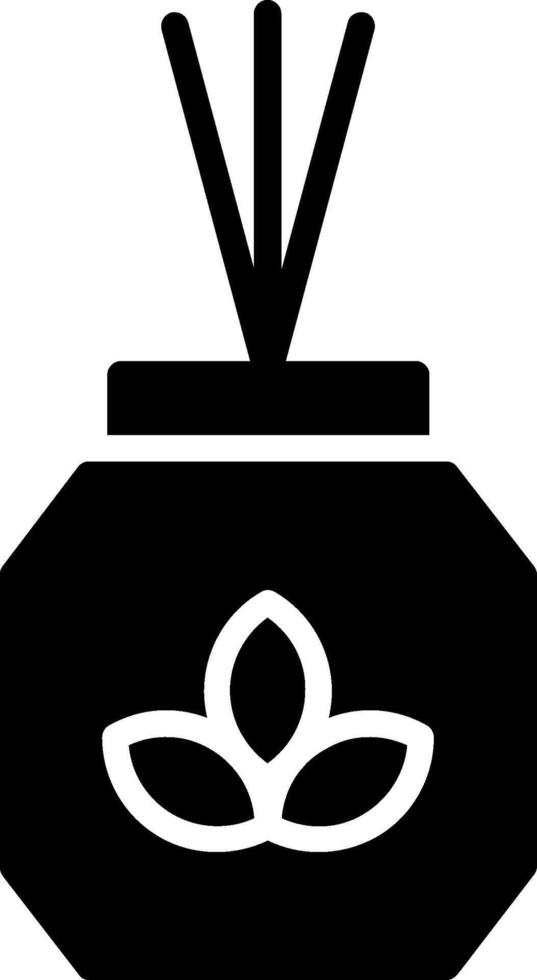 Scent Glyph Icon Design vector