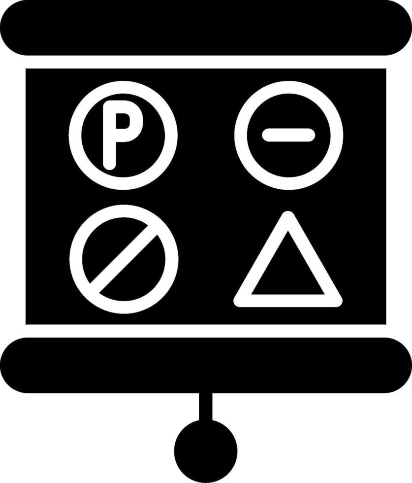 Signs Glyph Icon Design vector