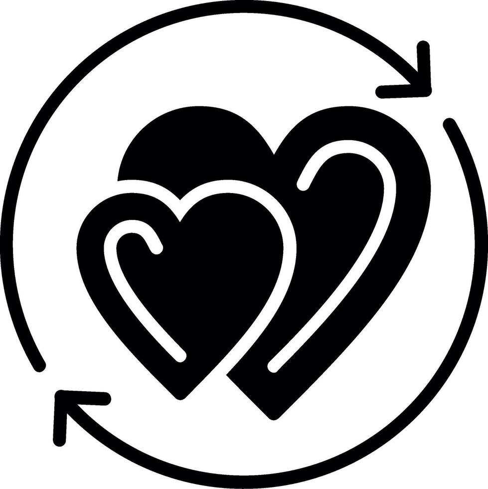 Healthcare Glyph Icon Design vector