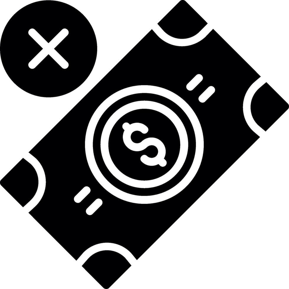 Chashless Glyph Icon Design vector
