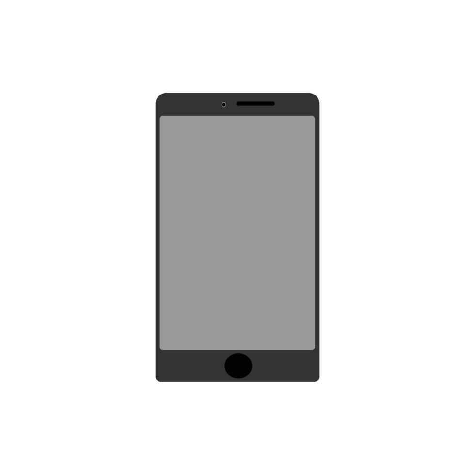 Creative Modern Smart mobile phone design template vector