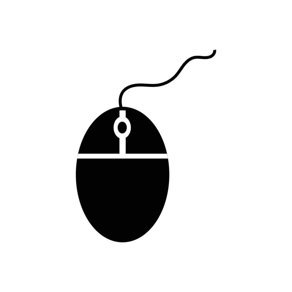 Creative modern Mouse design template vector