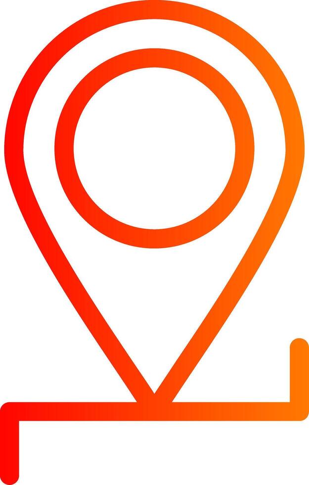 Location Colorful Icon vector