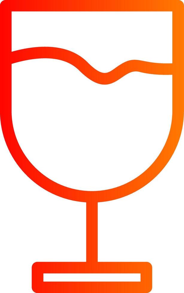 Wine Colorful Icon vector