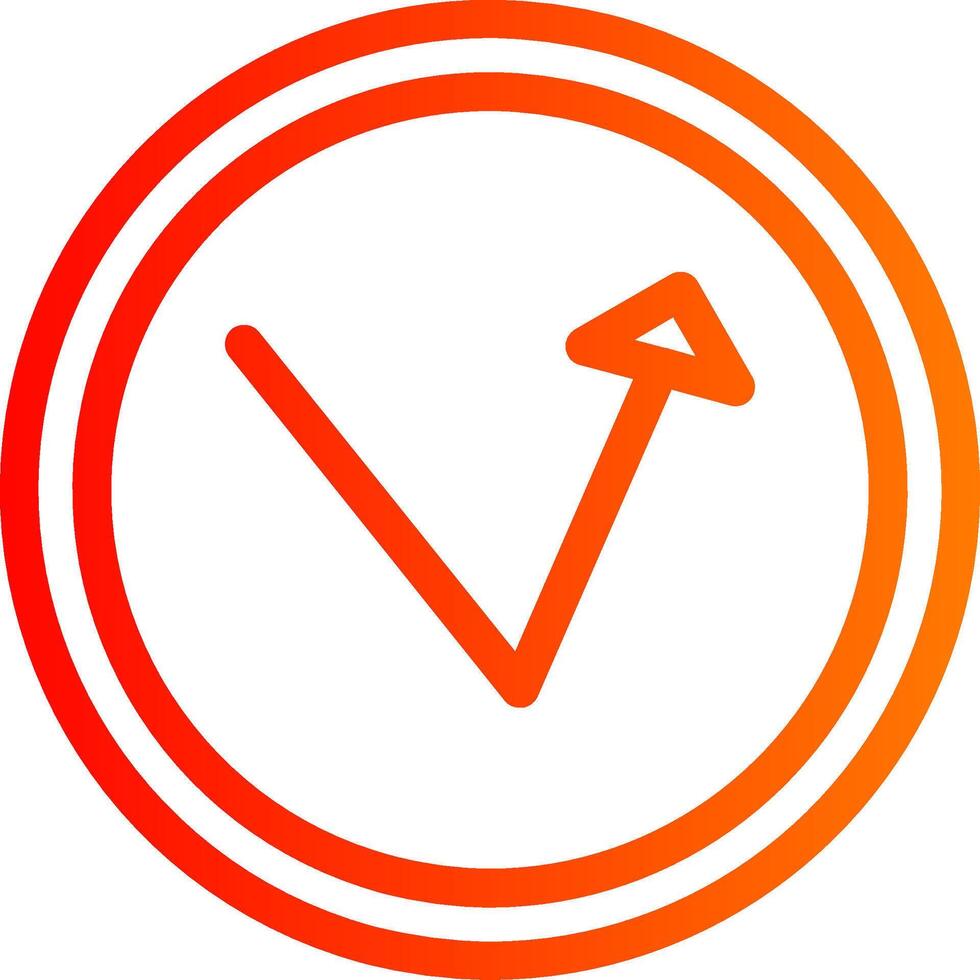Bounce Colorful Icon vector