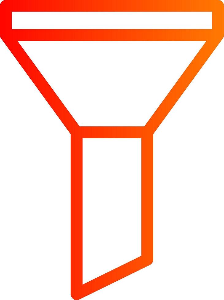 Filter Colorful Icon vector