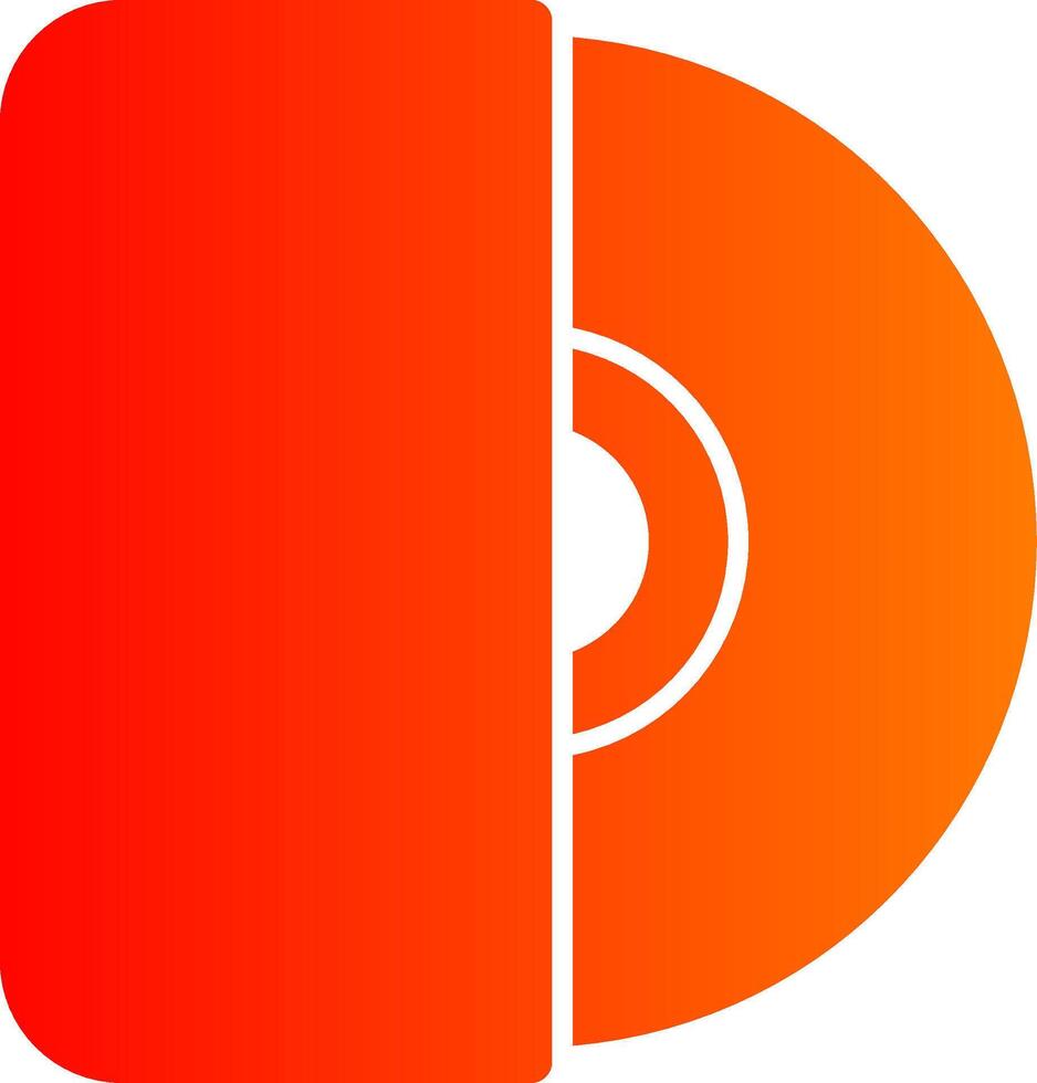 Cd Colorful Icon vector