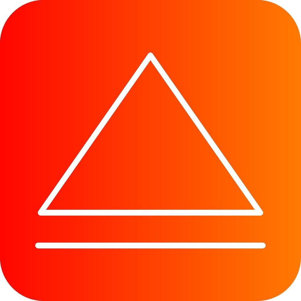Eject Colorful Icon vector