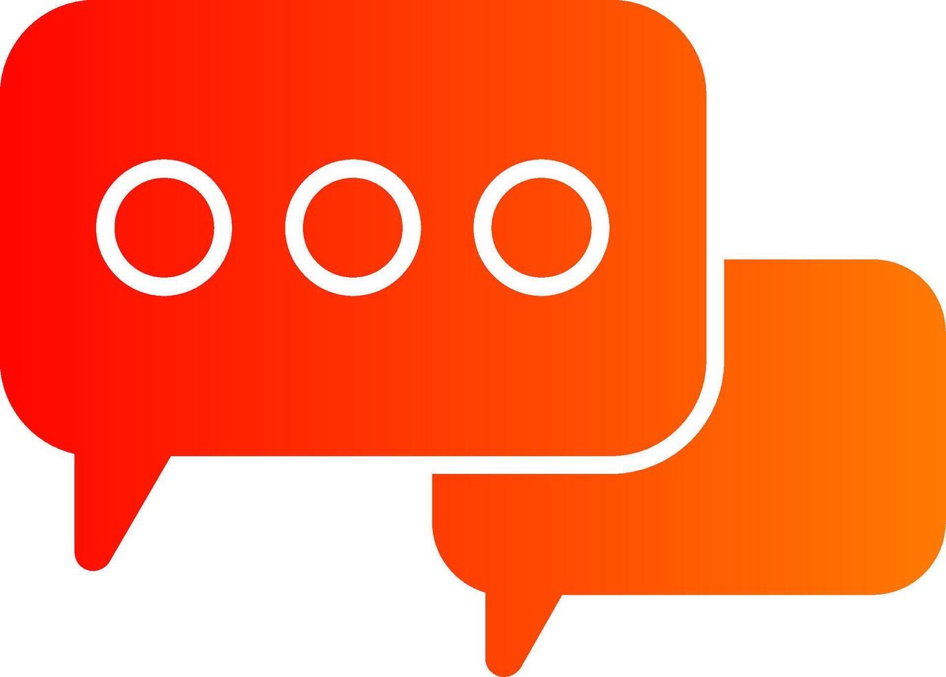 Chat Colorful Icon vector