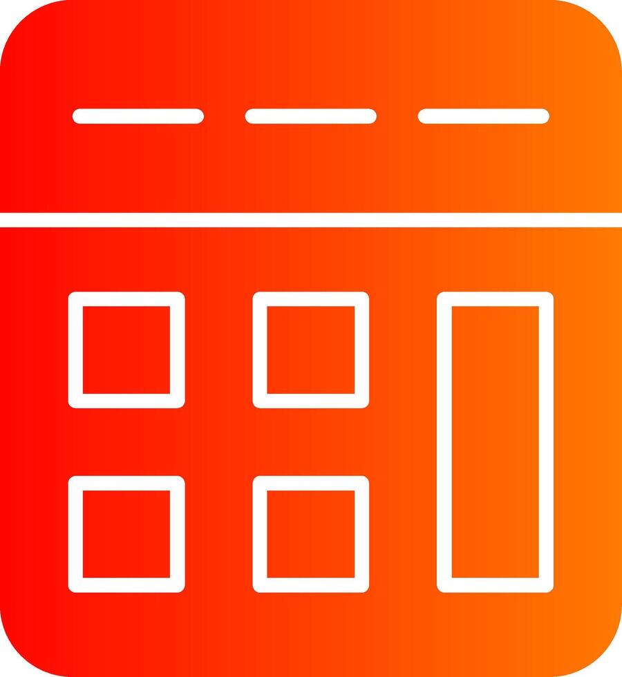 Calculator Colorful Icon vector
