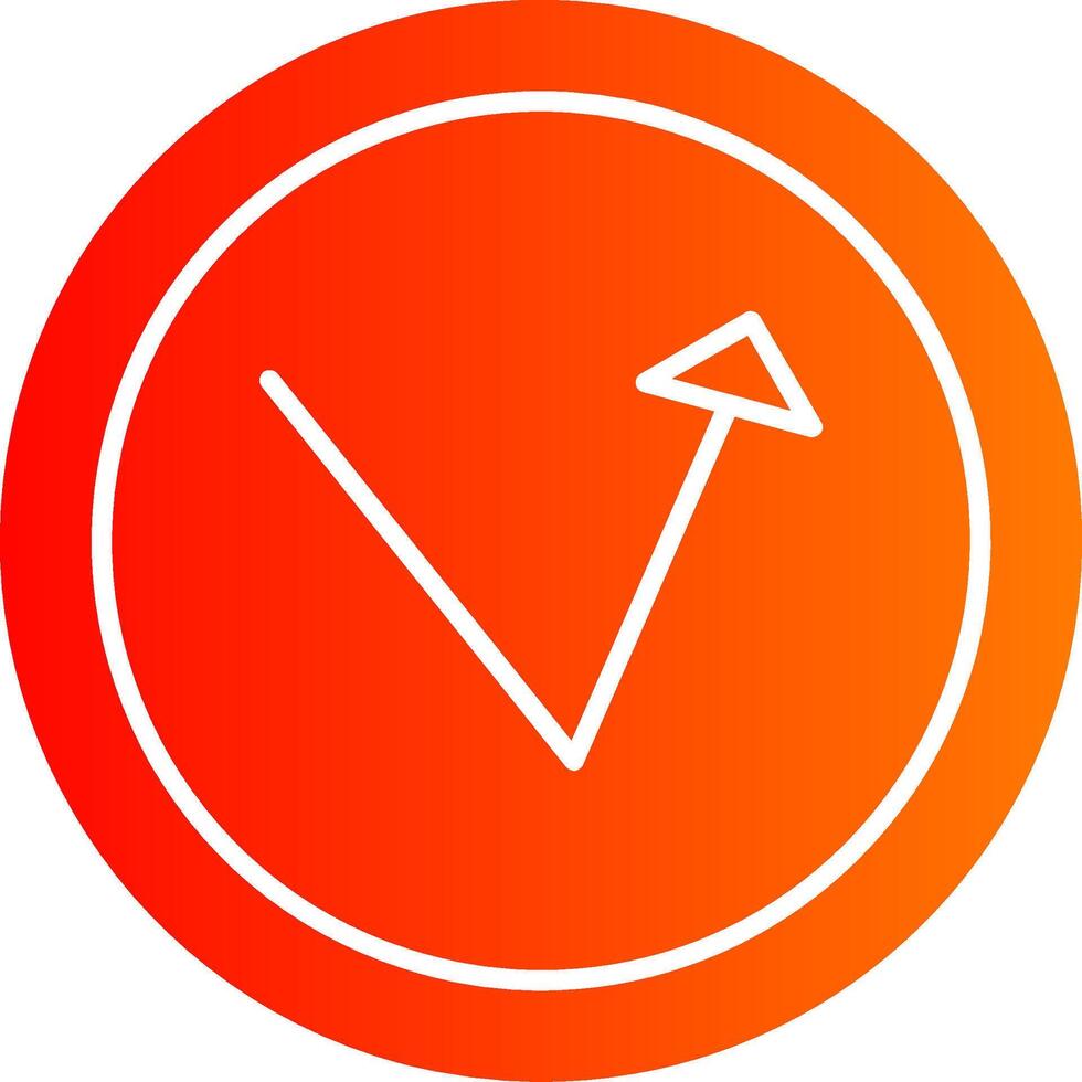 Bounce Colorful Icon vector
