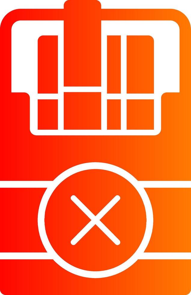 Quit Smoking Colorful Icon vector