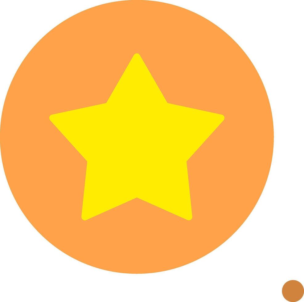Star Colorful Icon vector