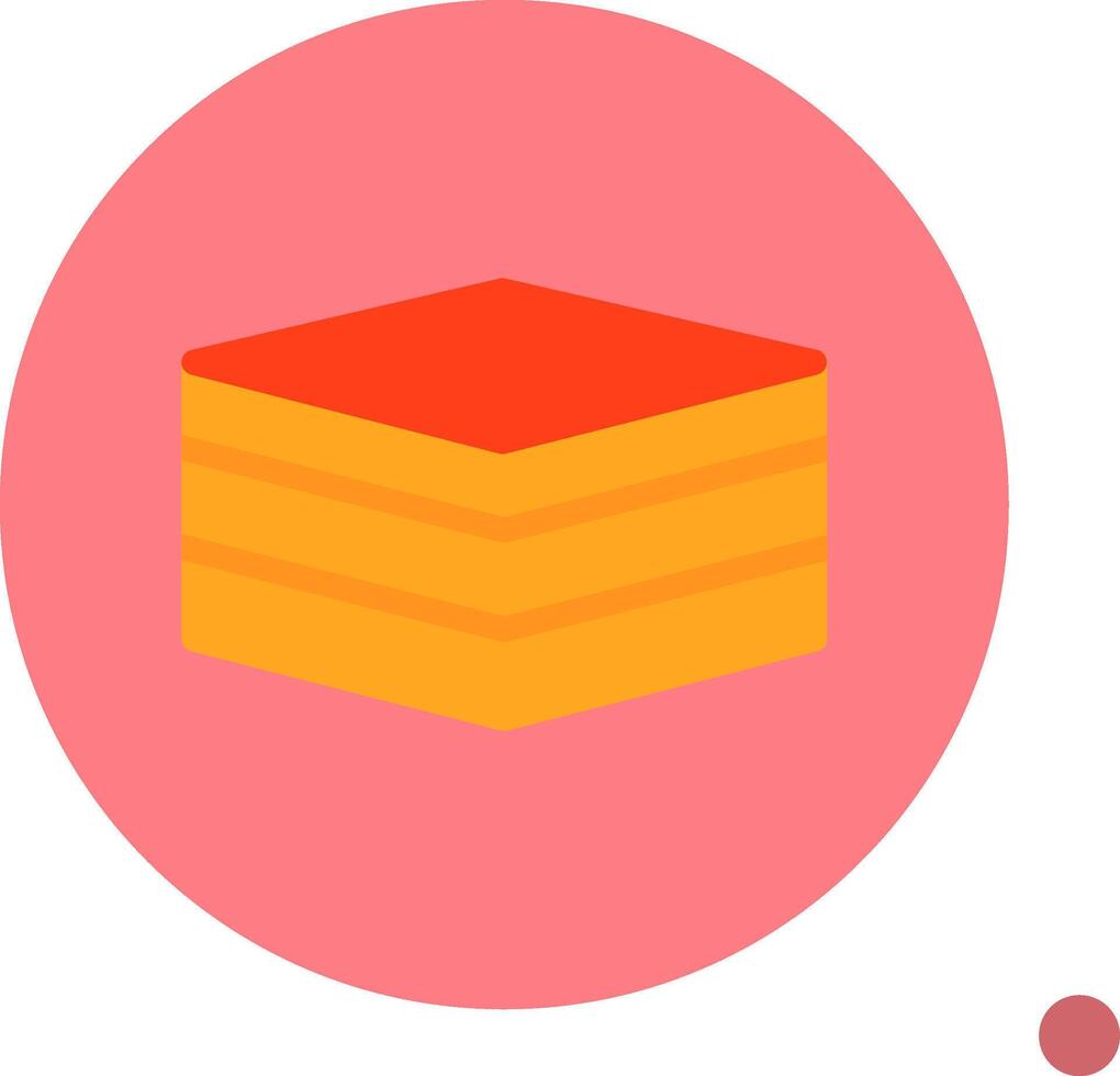 Parcel Colorful Icon vector