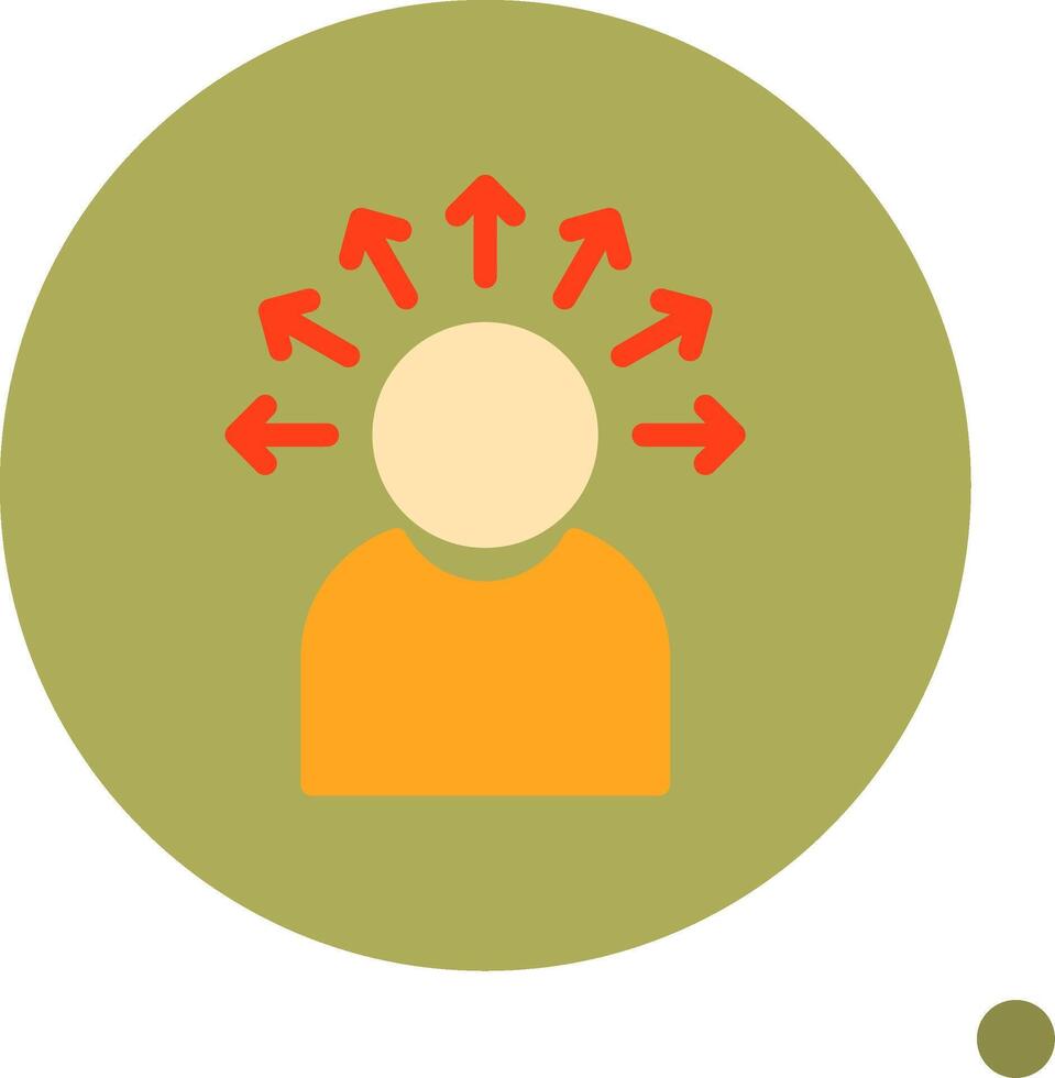 Decision Colorful Icon vector