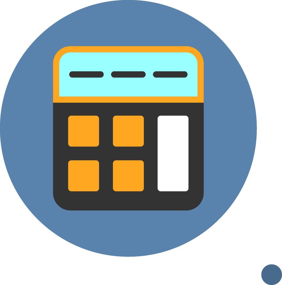 Calculator Colorful Icon vector