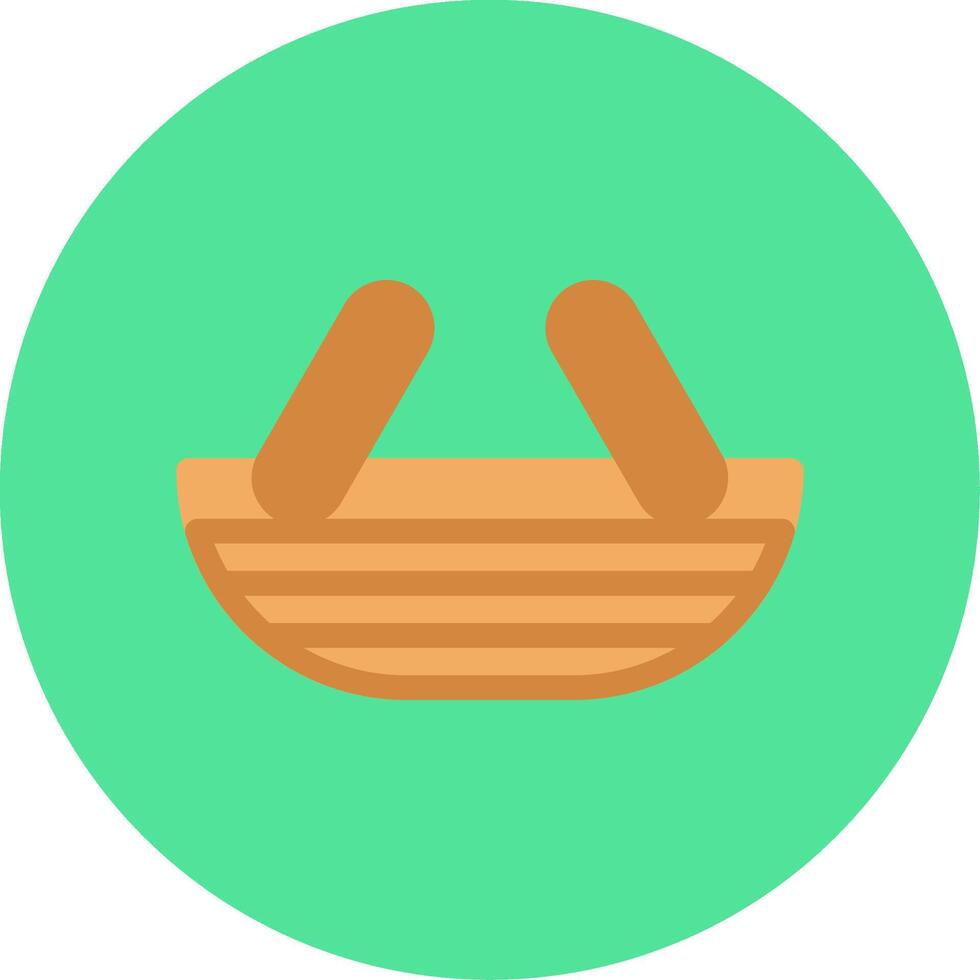 Basket Colorful Icon vector