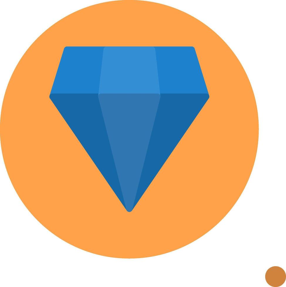 Diamond Colorful Icon vector