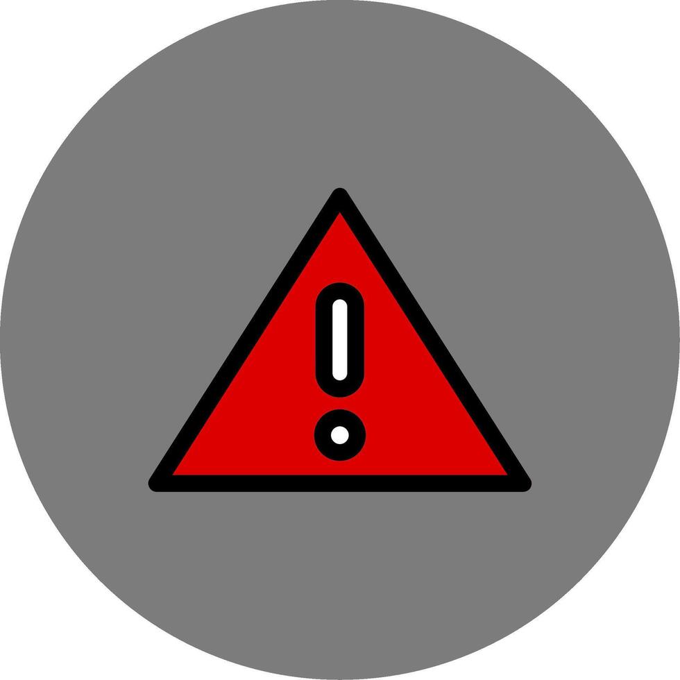 Faild Colorful Icon vector