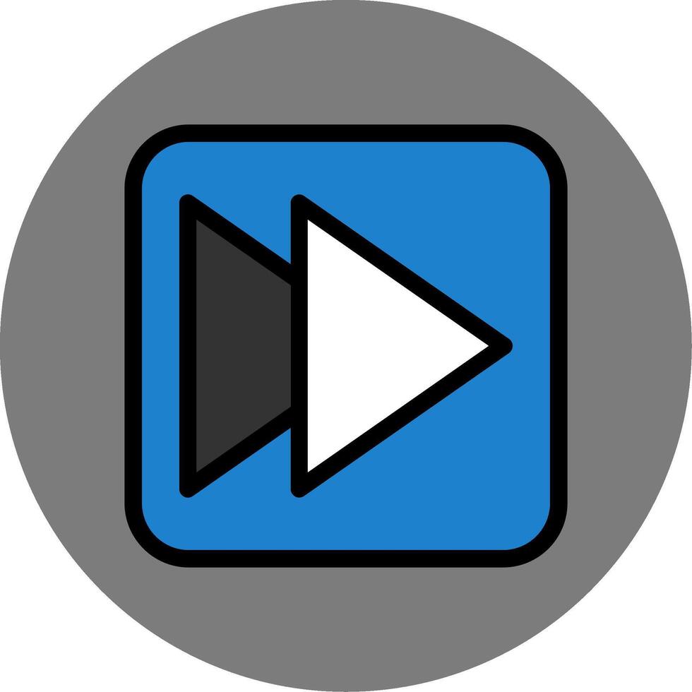 Fast Colorful Icon vector