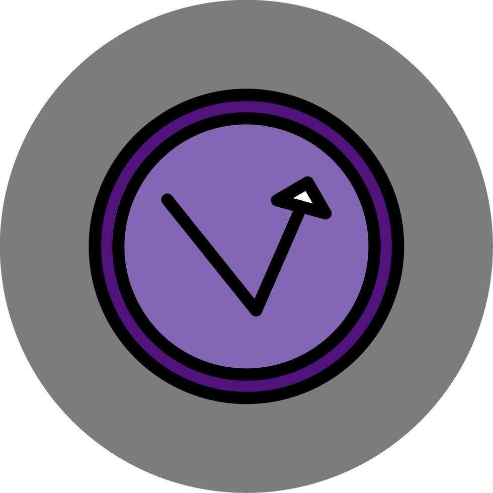 Bounce Colorful Icon vector