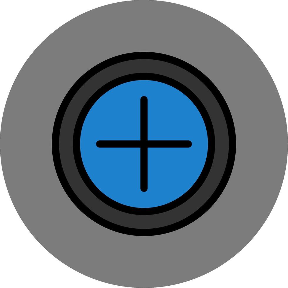 Add Colorful Icon vector