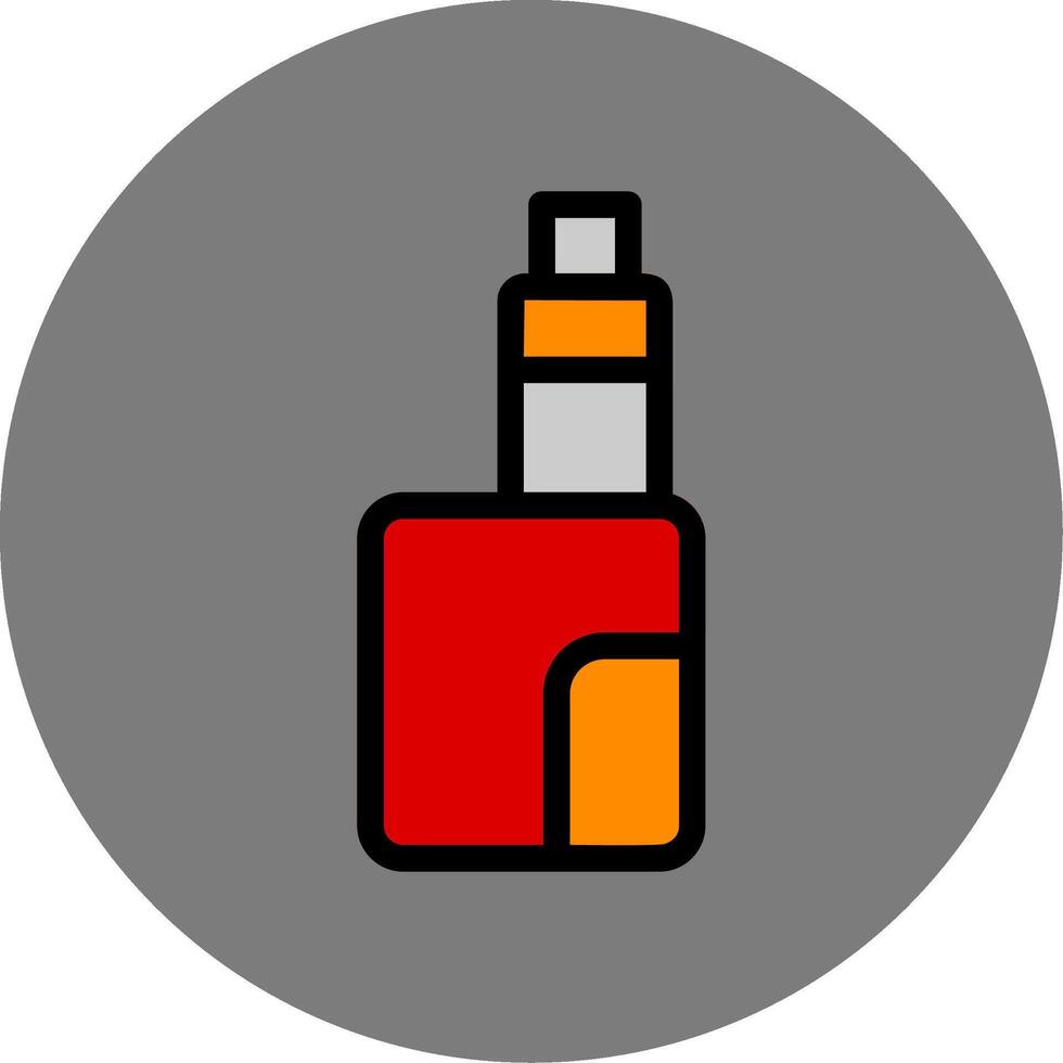 Vape Colorful Icon vector