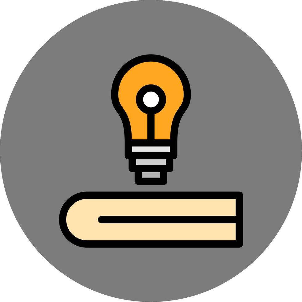 Knowledge Colorful Icon vector