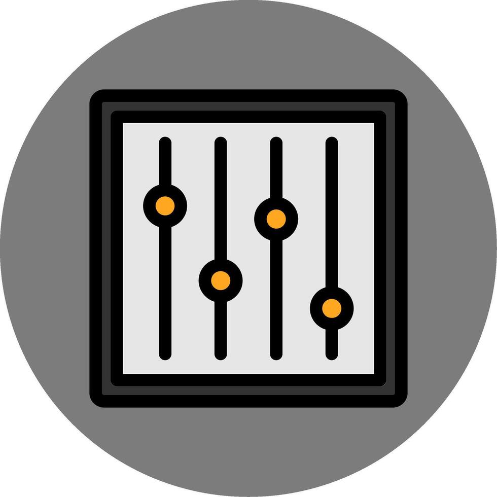 Adjustment Colorful Icon vector