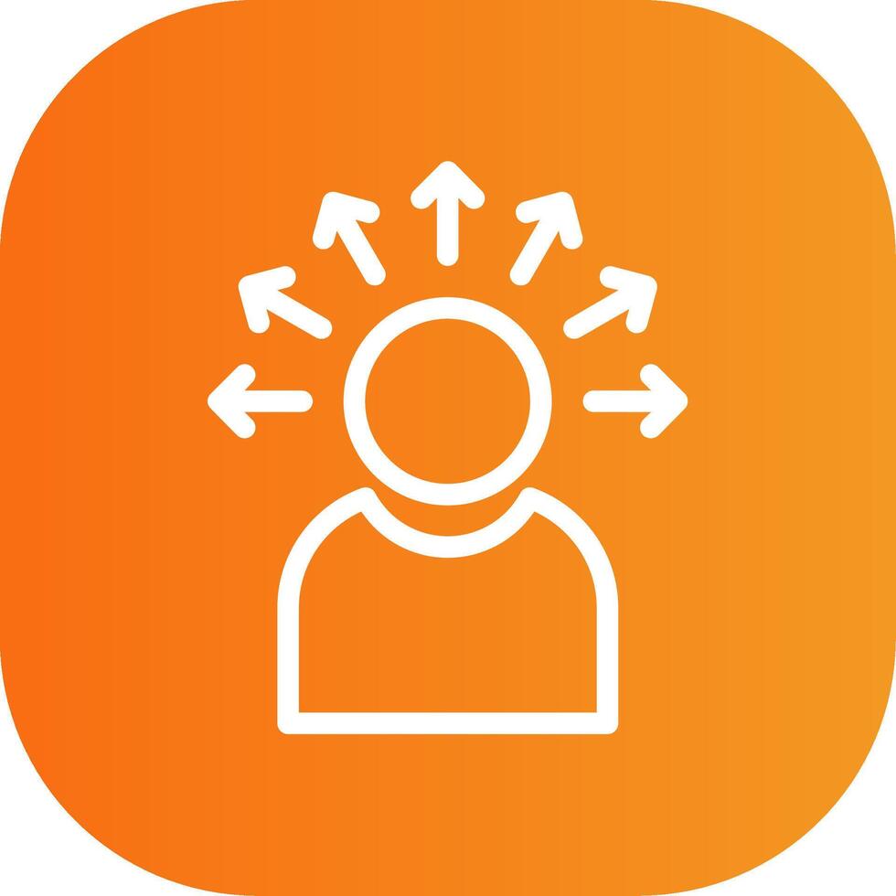 Decision Colorful Icon vector