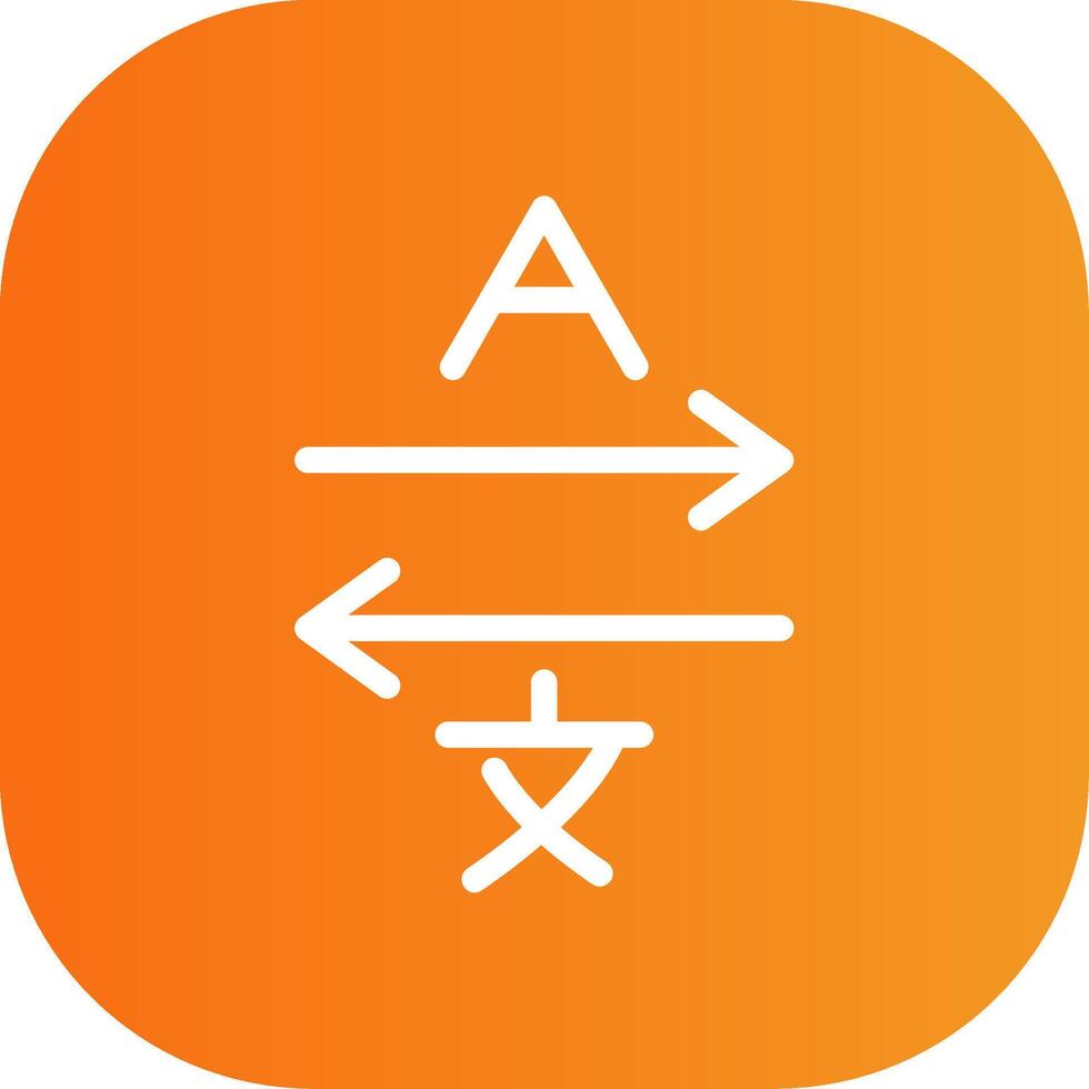 Translation Colorful Icon vector