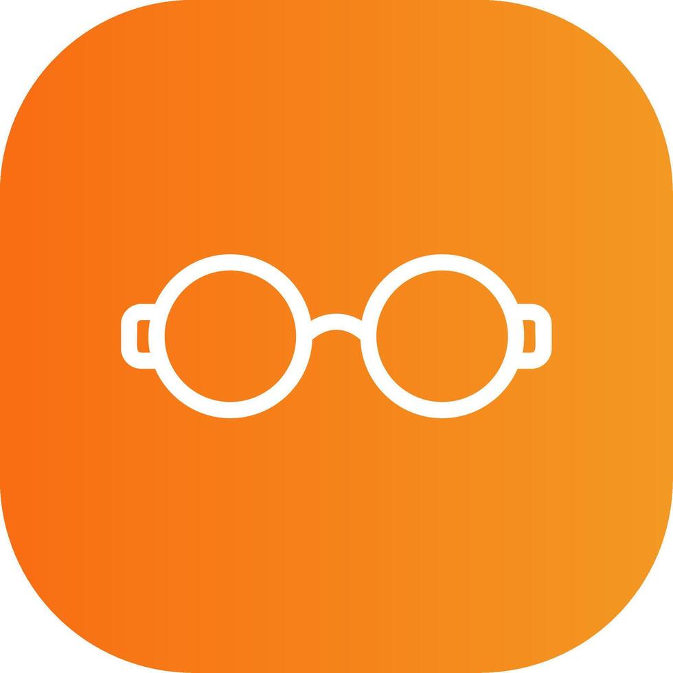 Glasses Colorful Icon vector
