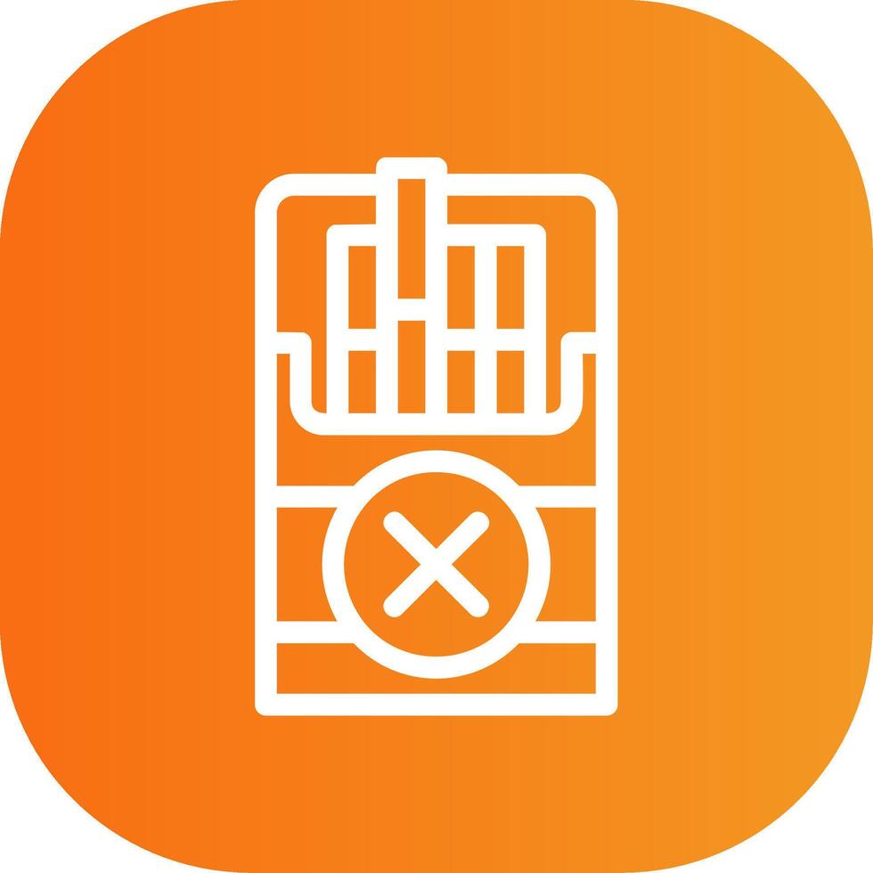 Quit Smoking Colorful Icon vector