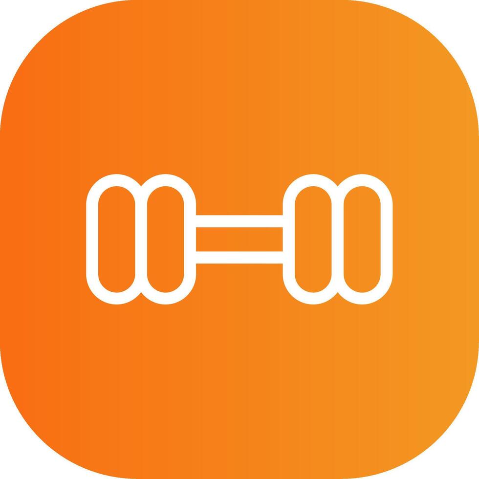 Dumbbell Colorful Icon vector