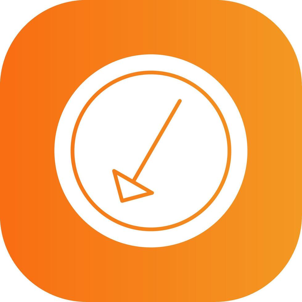 Left Down Colorful Icon vector