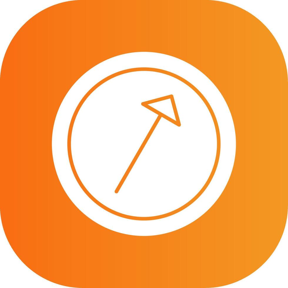 Right Up Colorful Icon vector