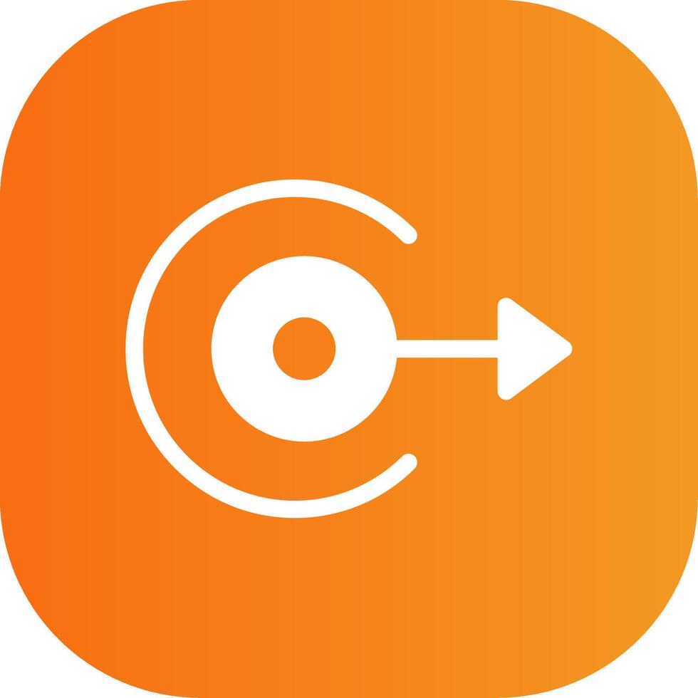 Right Arrow Colorful Icon vector