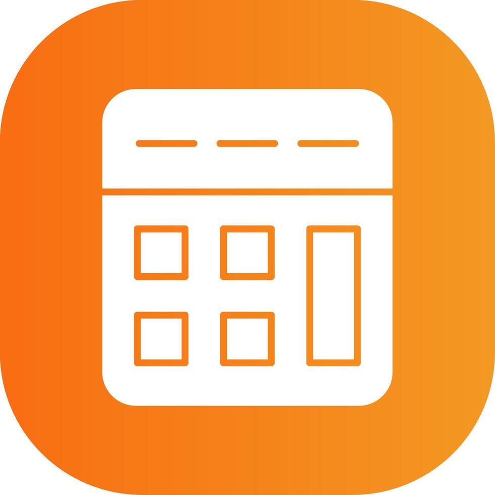 Calculator Colorful Icon vector