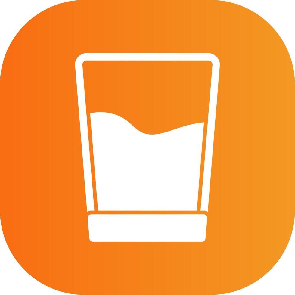 Glass Of Water Colorful Icon vector