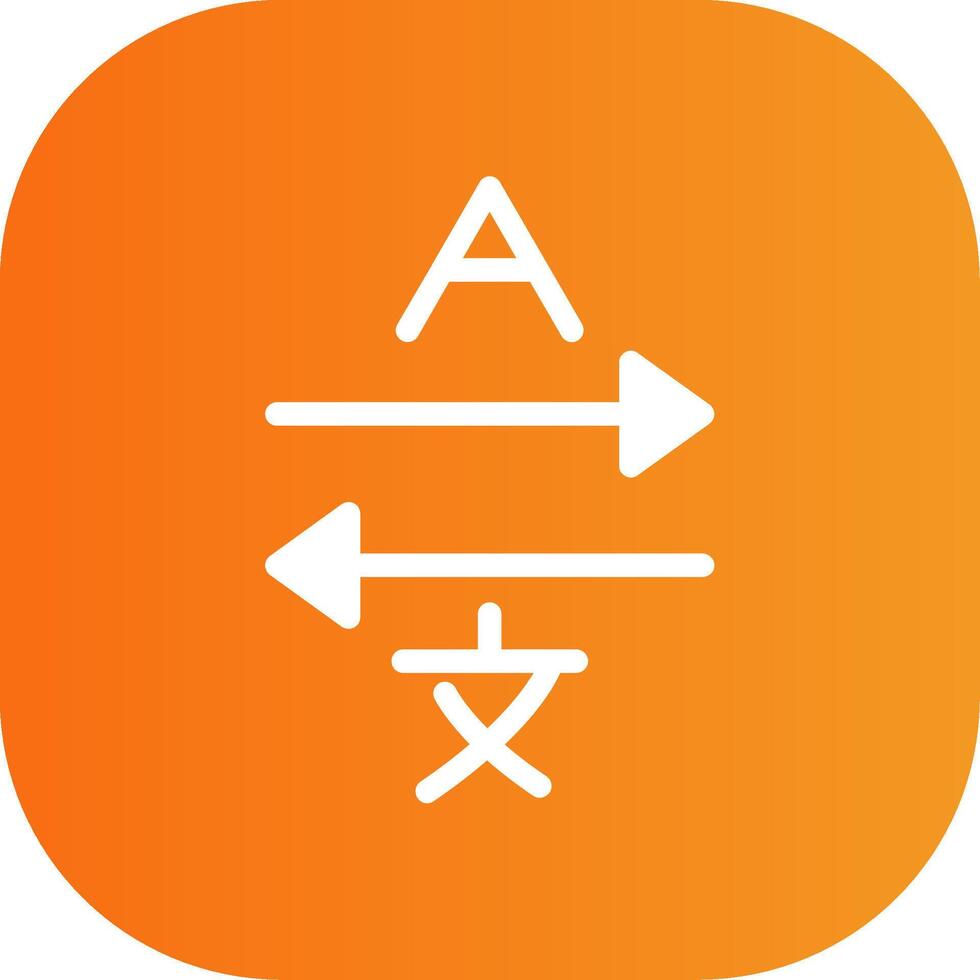 Translation Colorful Icon vector
