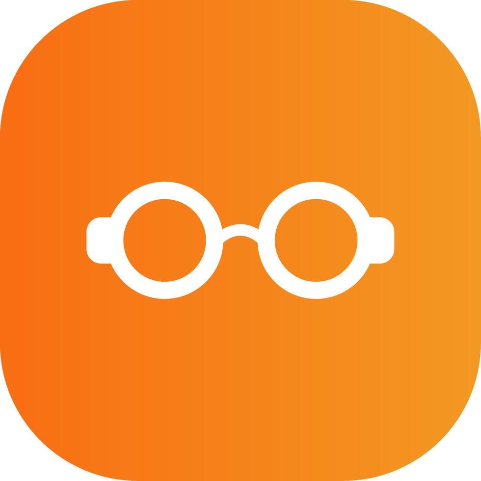Glasses Colorful Icon vector