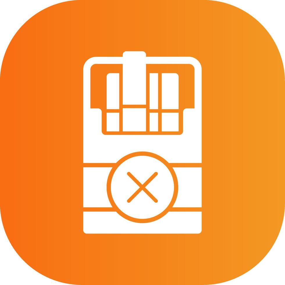 Quit Smoking Colorful Icon vector