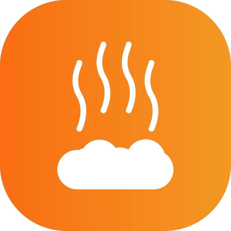 Smoke Colorful Icon vector