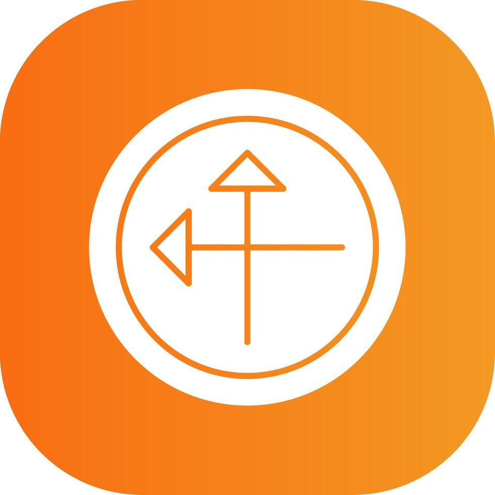 Intersect Colorful Icon vector