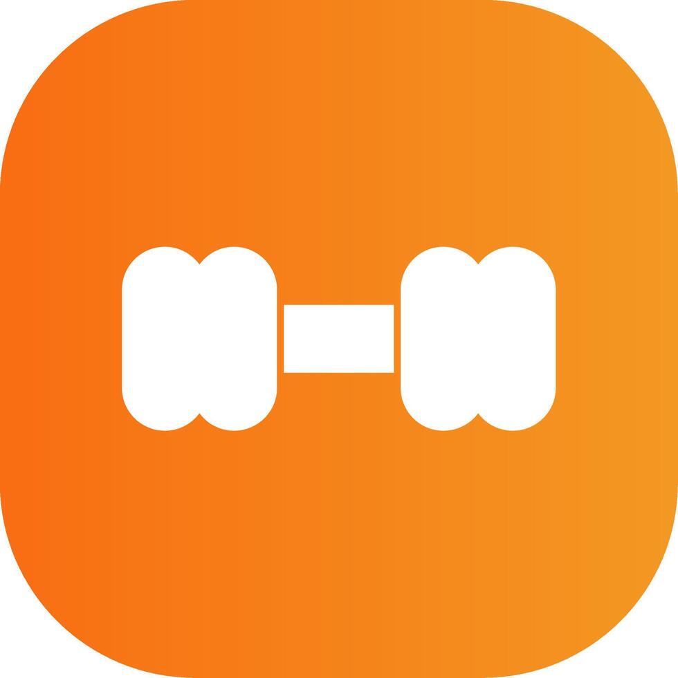 Dumbbell Colorful Icon vector