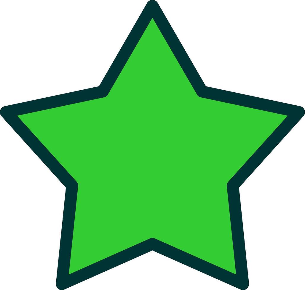 Star Colorful Icon vector
